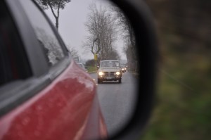 La Giulia nello specchietto della Giulietta