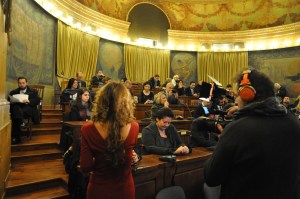 La sala Cavour presso il Ministero delle Politiche Agricole